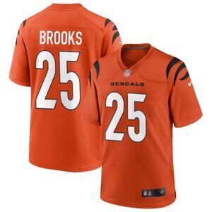 Mens Youths Kids Womens Tahj Brooks Orange Stitched Jersey